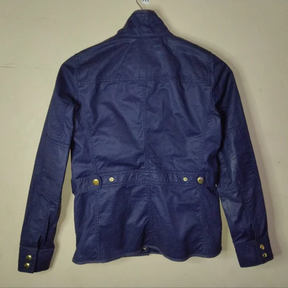 J. Crew Downtown Field Utility Military Relaxed boyfriend fit Jacket Siz…